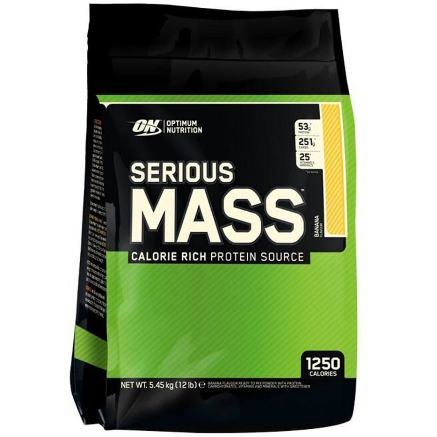 Optimum Nutrition Serious Mass 5450 G Pussi Vanilja